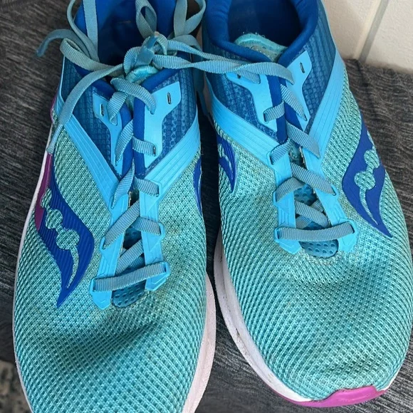 Saucony Axon Running Sneakers Women's Size 10 Blue S10657-30, Lace Up - Picture 9 of 11